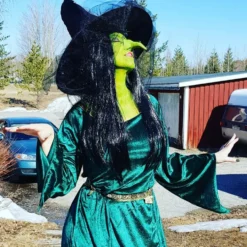 Keskiaikainen Neito Naamiaisasu