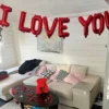 Kirjainilmapallot I Love You