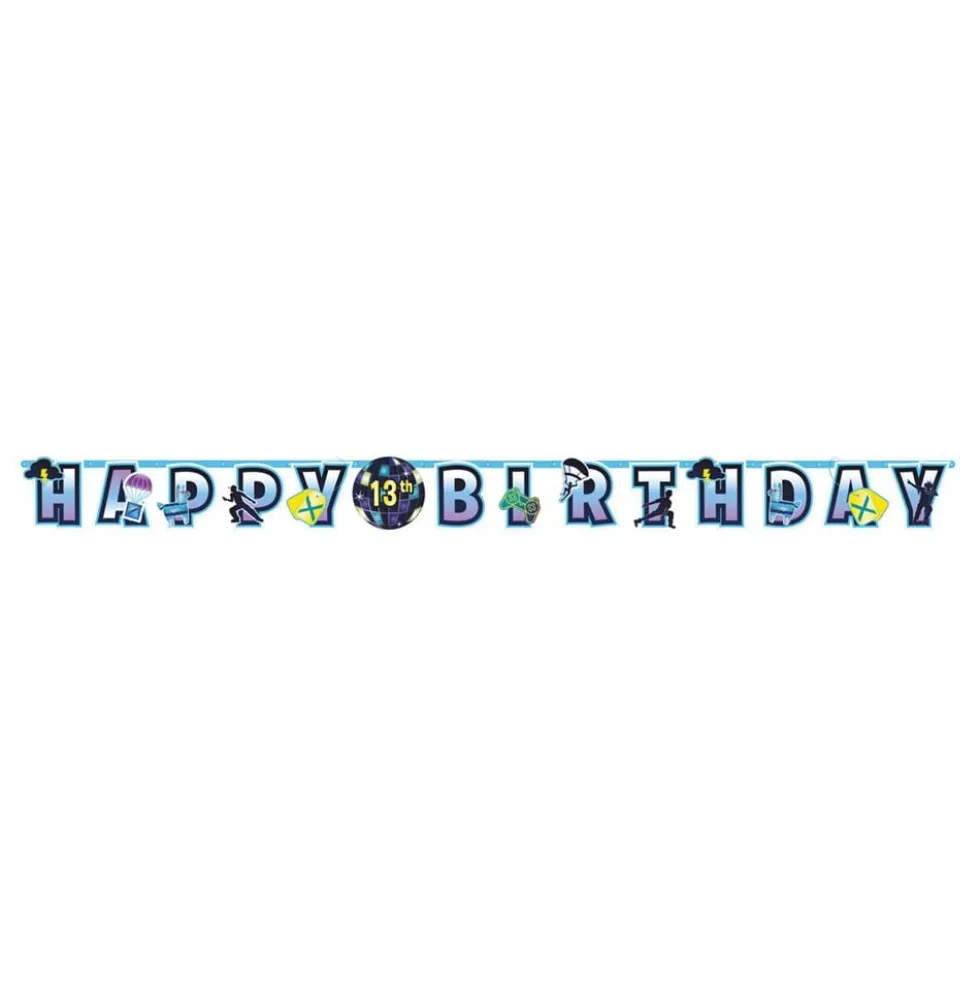 Kirjainviirinauha Happy Birthday Battle Royale