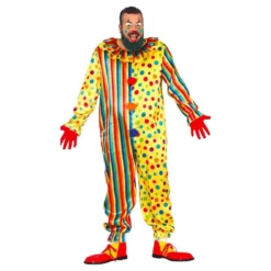 Klovni Jumpsuit Naamiaisasu