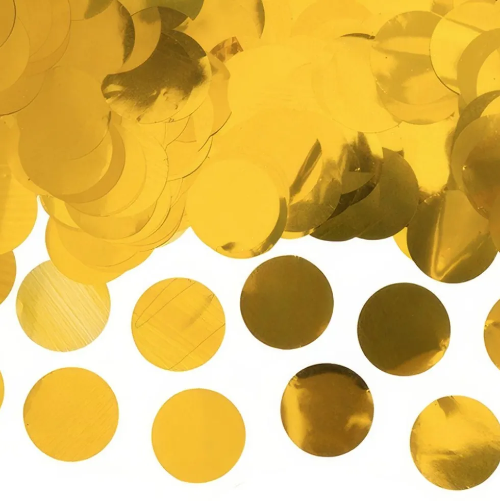 Konfetti Pyöreä Kulta Metallic