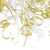 Konfettitykki Streamers Happily Ever After Kulta/Valkoinen