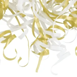 Konfettitykki Streamers Happily Ever After Kulta/Valkoinen