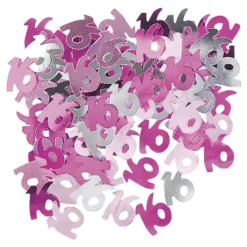 Konfetti Vaaleanpunainen 16