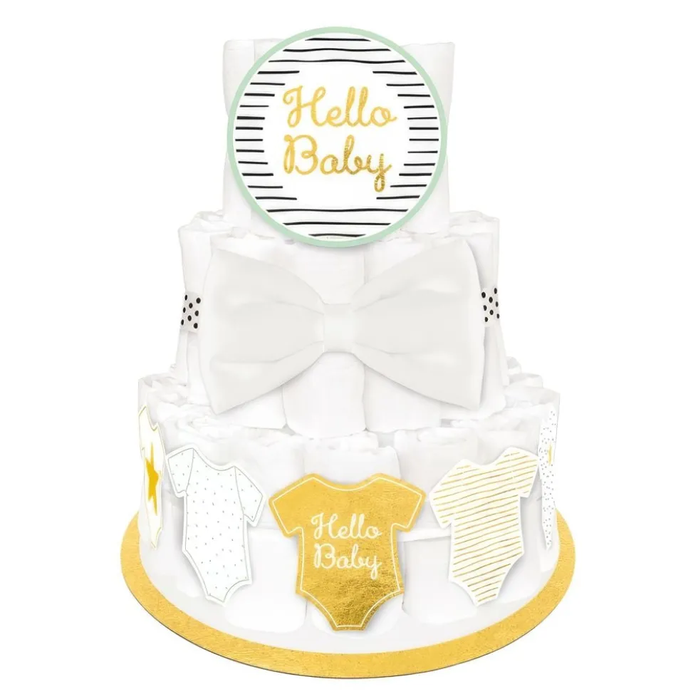 Koristesetti Vaippakakku Hello Baby