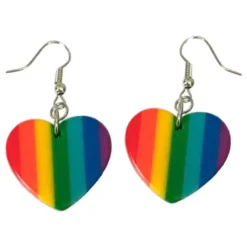 Korvakorut Pride Sydämenmuotoiset