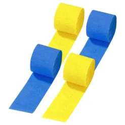 Kreppirullat Sininen/Keltainen