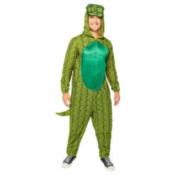 Krokotiili Onesie Naamiaisasu