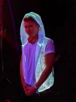 Kuituoptinen LED Huppari