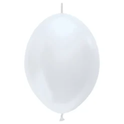 Kulta Ilmapallot Helmivalkoinen