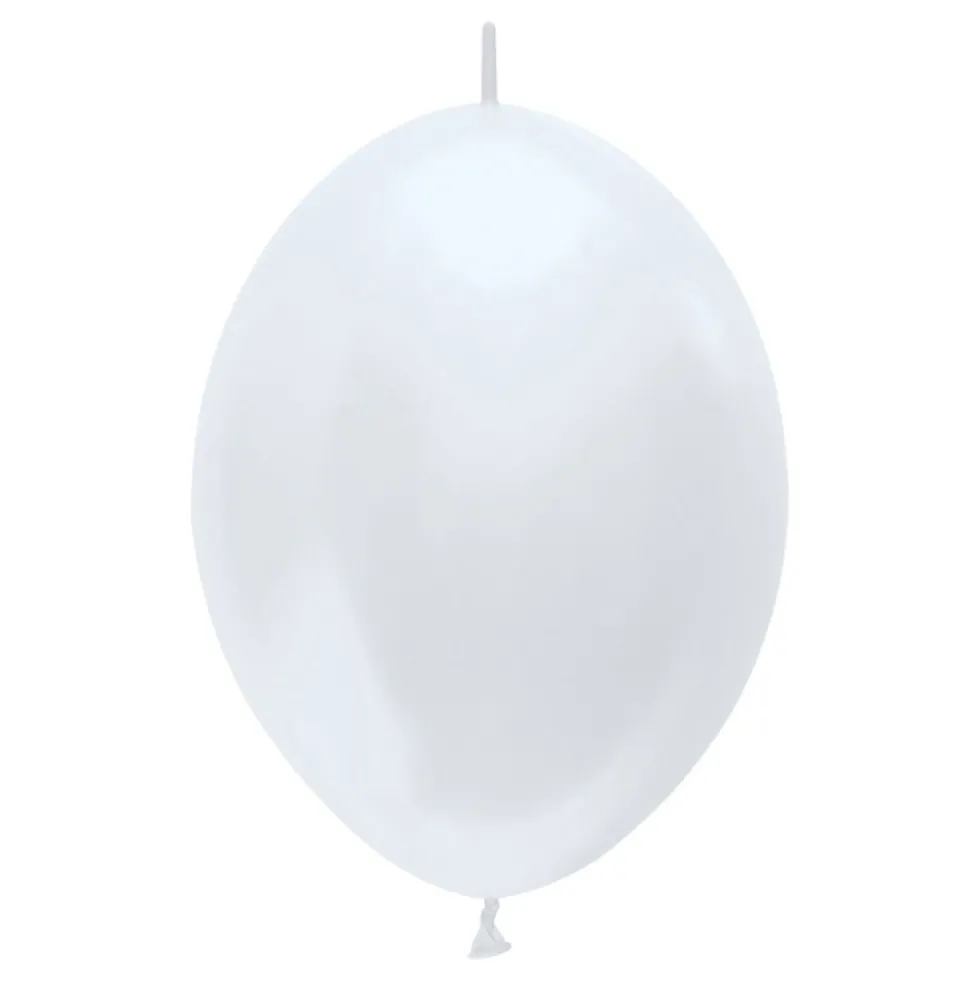 Kulta Ilmapallot Helmivalkoinen