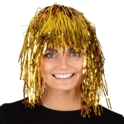 Kultainen Glitterperuukki