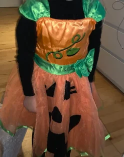 Kurpitsamekko Lasten Naamiaisasu