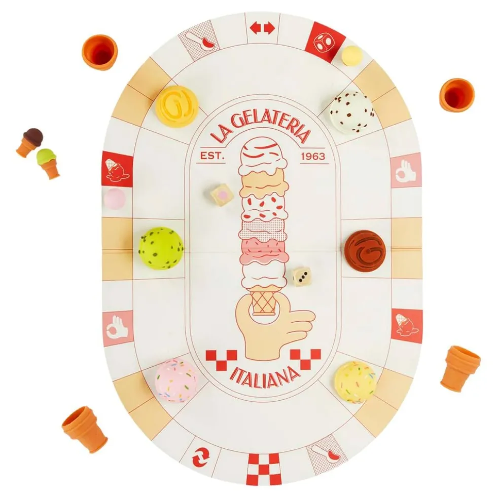 La Gelateria Jäätelökauppa Lautapeli