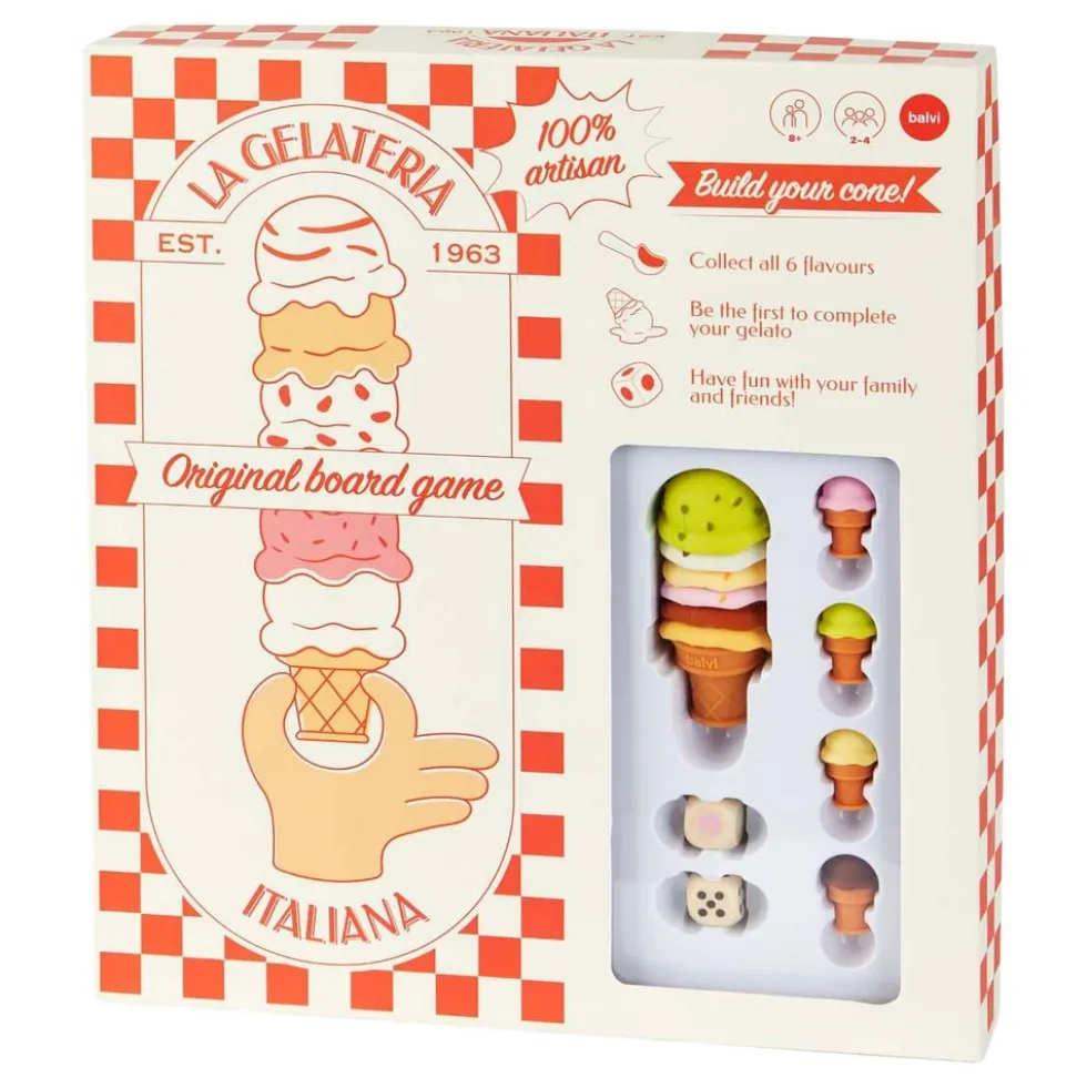 La Gelateria Jäätelökauppa Lautapeli