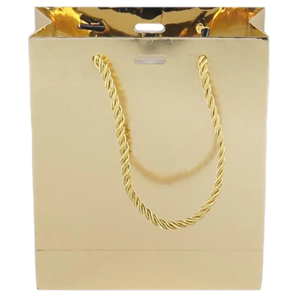Lahjapussi Kulta Metallic
