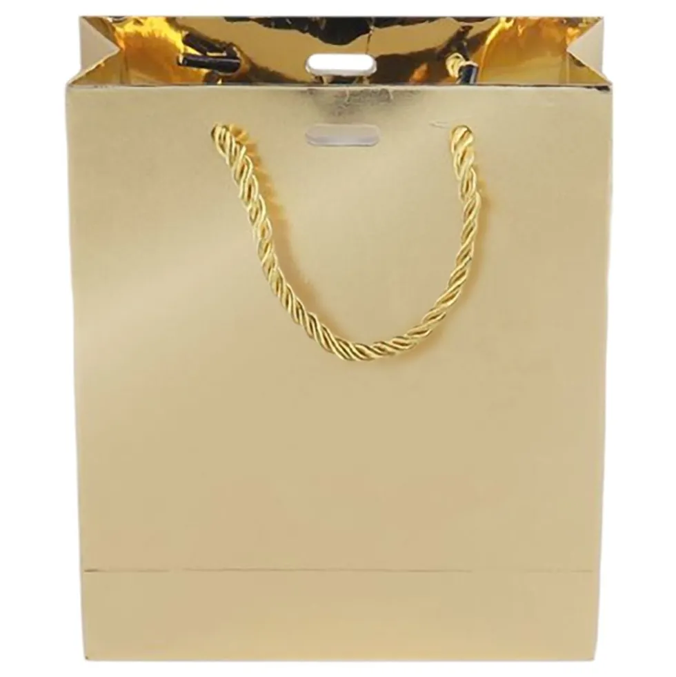 Lahjapussi Kulta Metallic