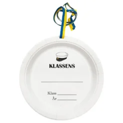 Lautanen Opiskelija Luokan kanssa Sininen/Keltainen Nauha