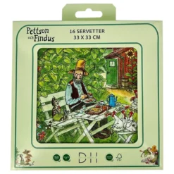 Lautasliinat Fika Pettson & Findus