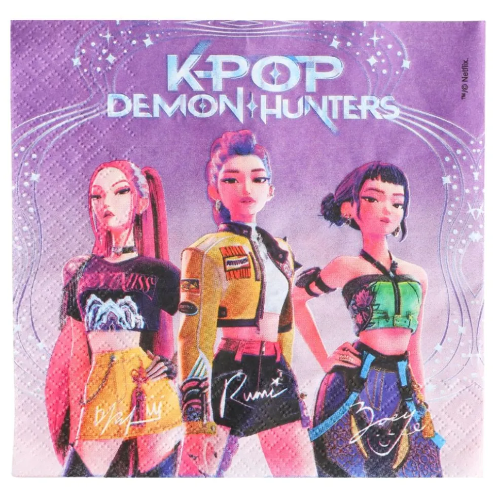Lautasliinat K-Pop Demon Hunters