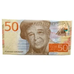 Lautasliinat 50 kruunun setelit