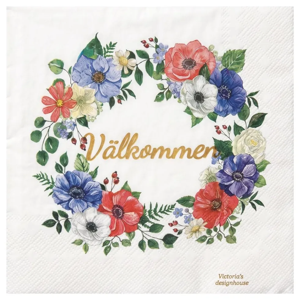 Lautasliinat Midsommar Välkommen