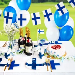 Lautasliinat Suomen Lipulla