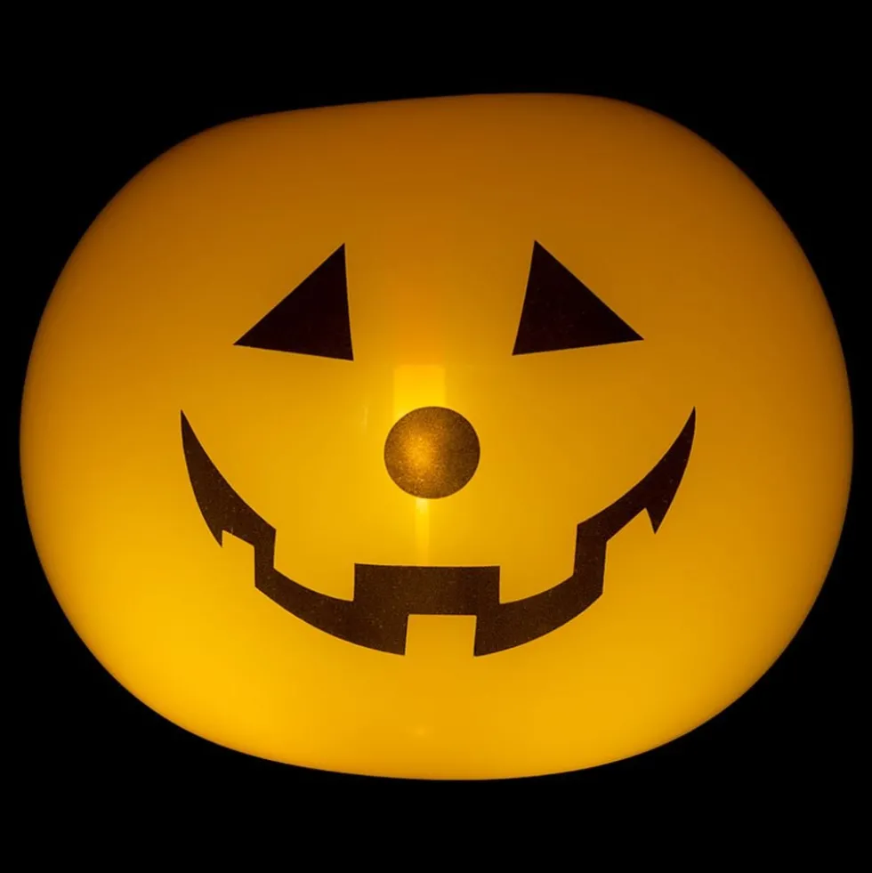 LED-Halloweenkurpitsailmapallot