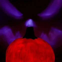 LED halloweenkurpitsa äänitehosteella