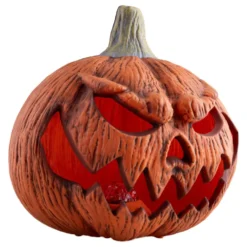 LED halloweenkurpitsa äänitehosteella