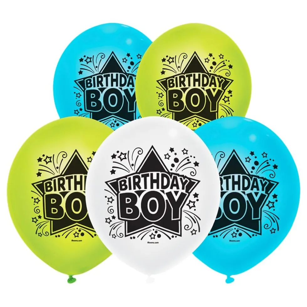 LED-Ilmapallot Birthday Boy