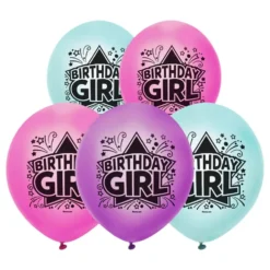 LED-ilmapallot Birthday Girl
