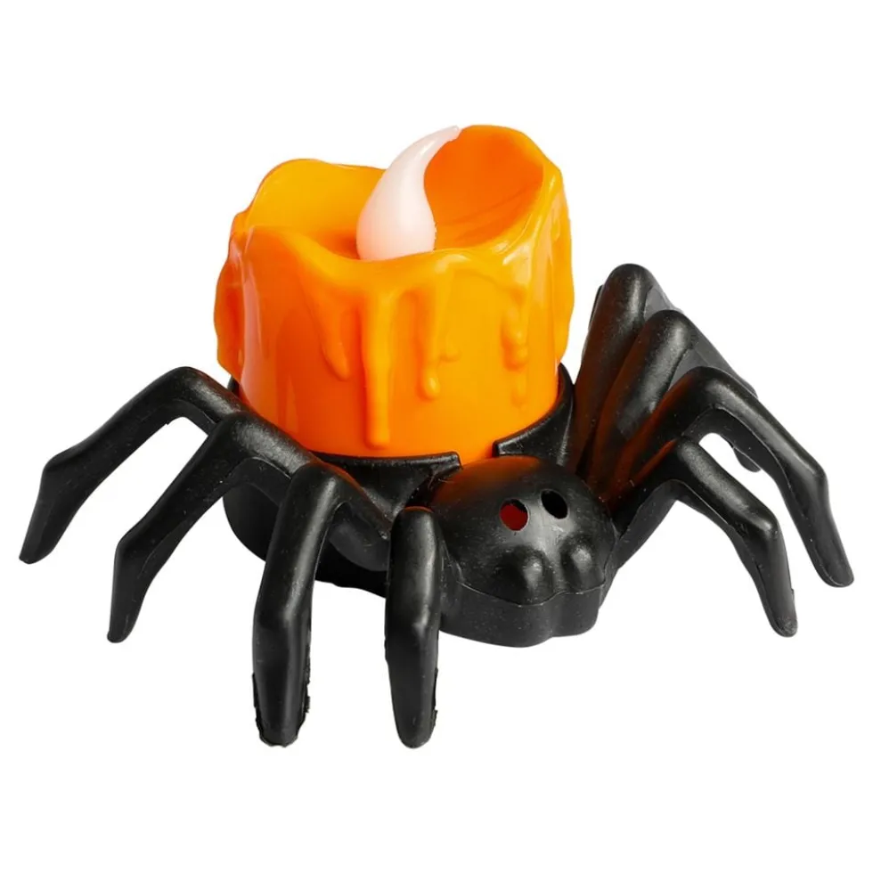 LED-kynttilähämähäkki Halloween