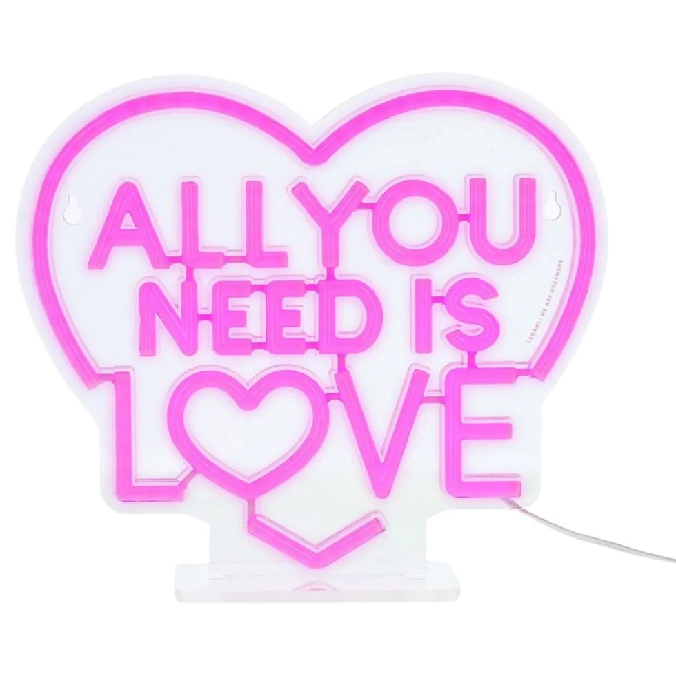 LED-lamppu All You Need is Love