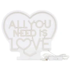 LED-lamppu All You Need is Love