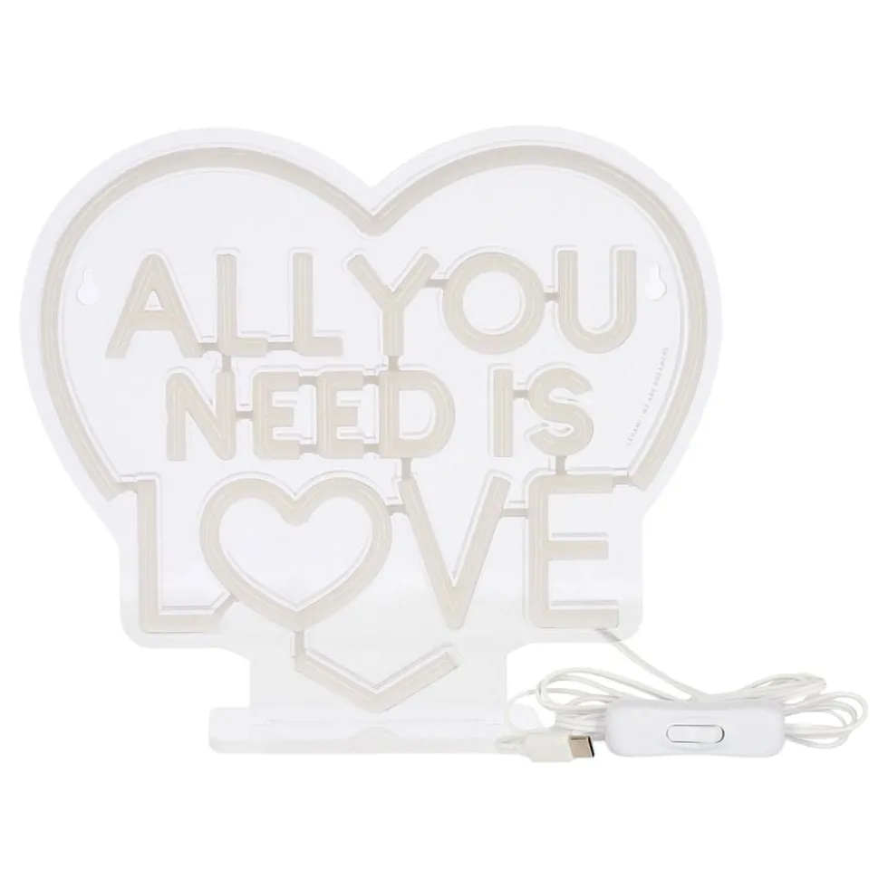 LED-lamppu All You Need is Love