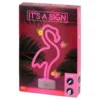 LED-lamppu Flamingo Neon-efektillä