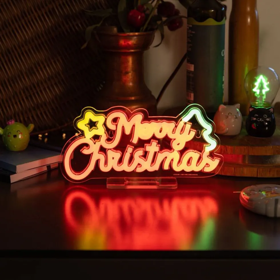 LED-Lamppu Merry Christmas
