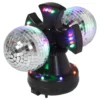 LED-pyörivät peilipallot Duo