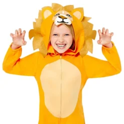 Leijona Onesie Lasten Naamiaisasu