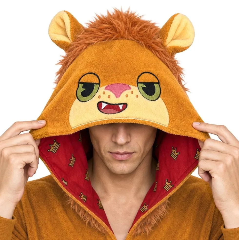 Leijona Onesie Naamiaisasu