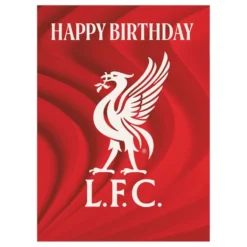 Liverpool-syntymäpäiväkortti