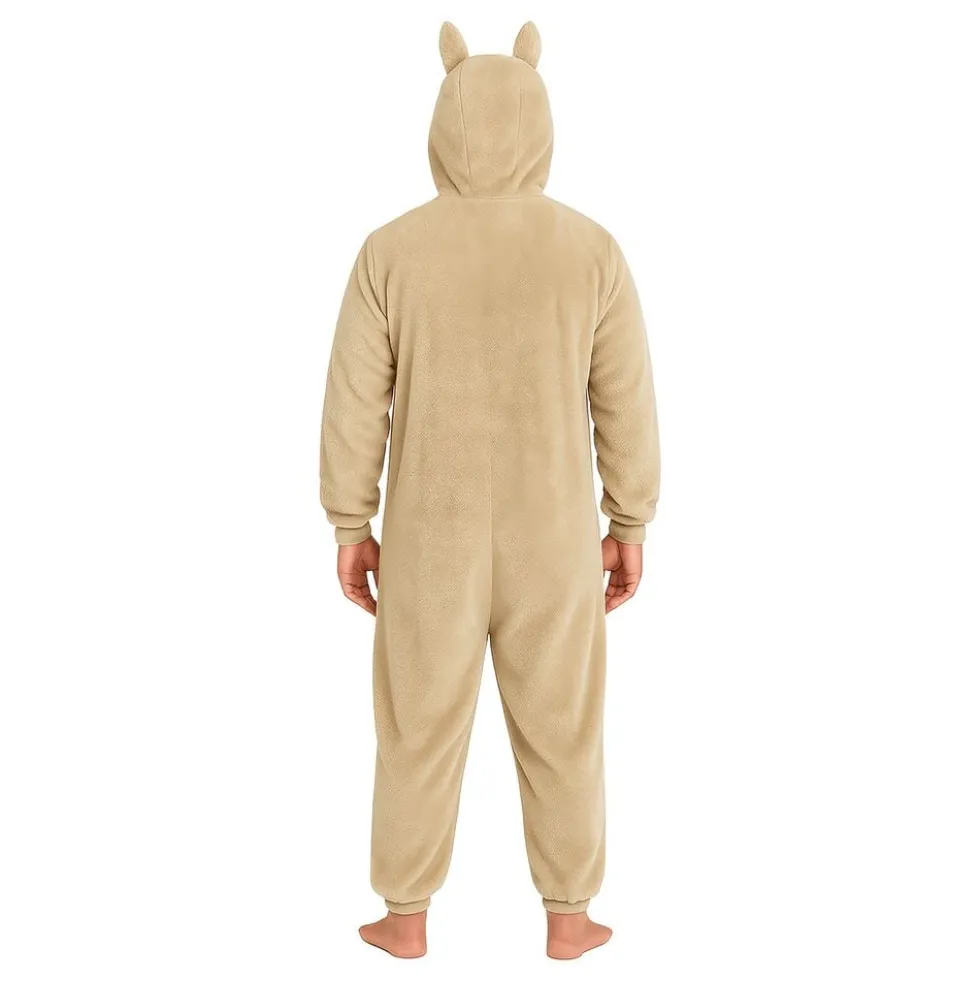 Lulu Monster Beige Onesie Miesten Naamiaisasu