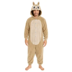 Lulu Monster Beige Onesie Miesten Naamiaisasu