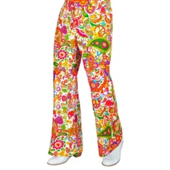 60-luvun Flower Power Housut Miehille