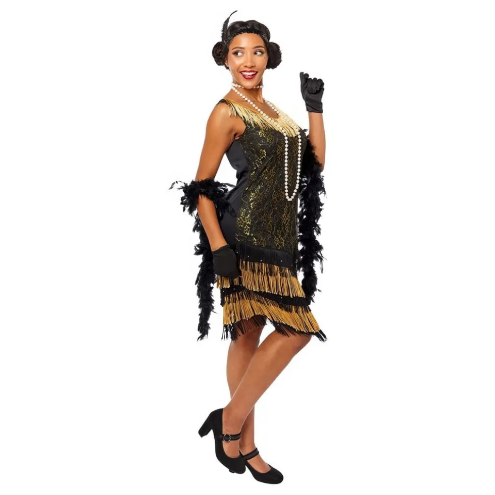 20-luvun Gatsby Mekko Naamiaisasu