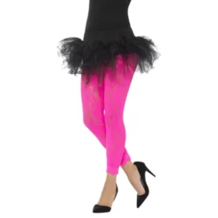 80-luvun Pitsileggingsit Vaaleanpunaiset