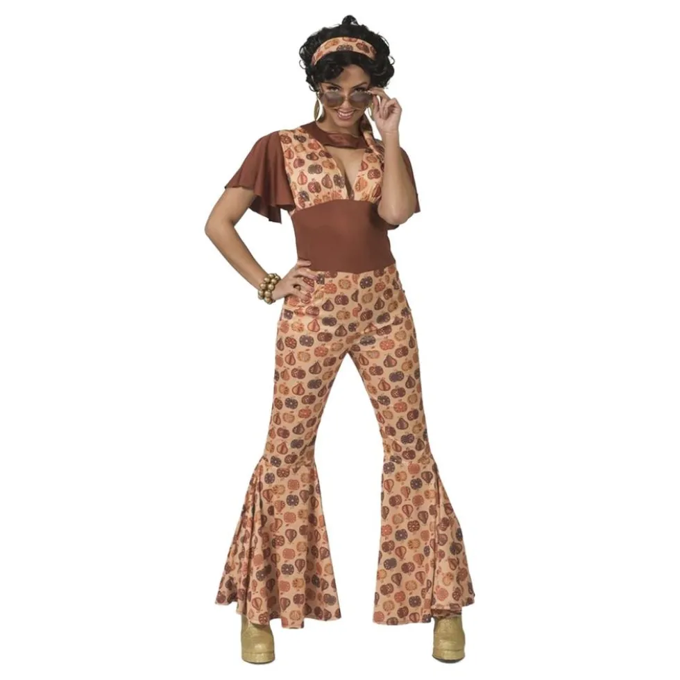 70-luvun Puku Fruity Naisten Naamiaisasu