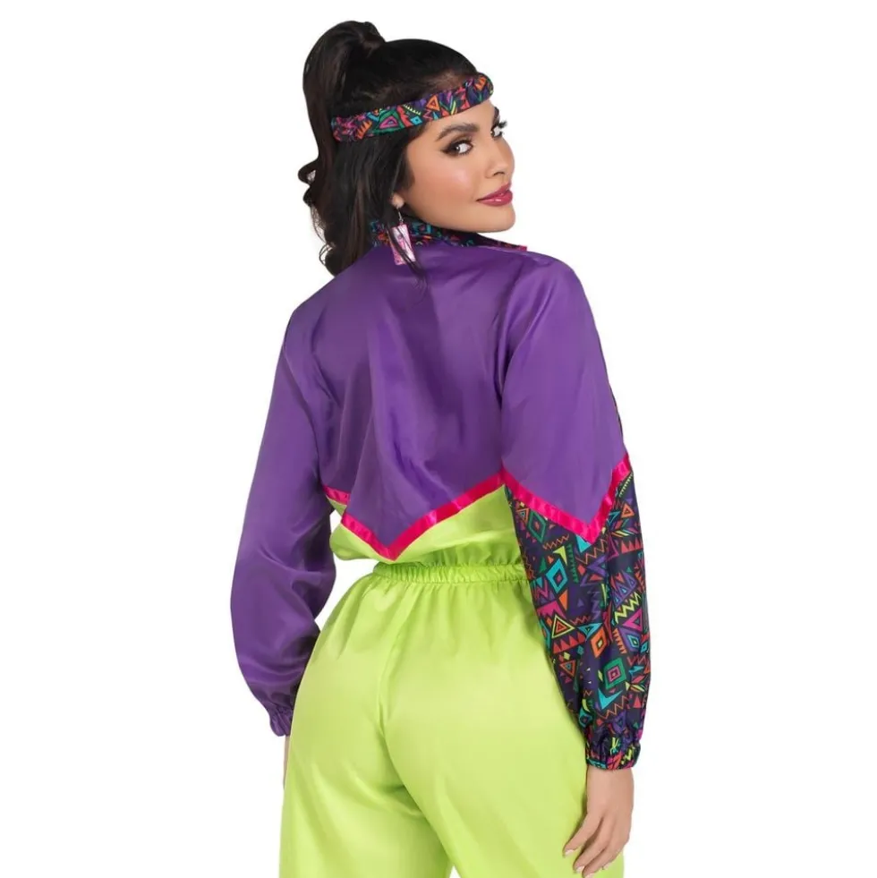 80-luvun Tracksuit Deluxe naamiaisasu