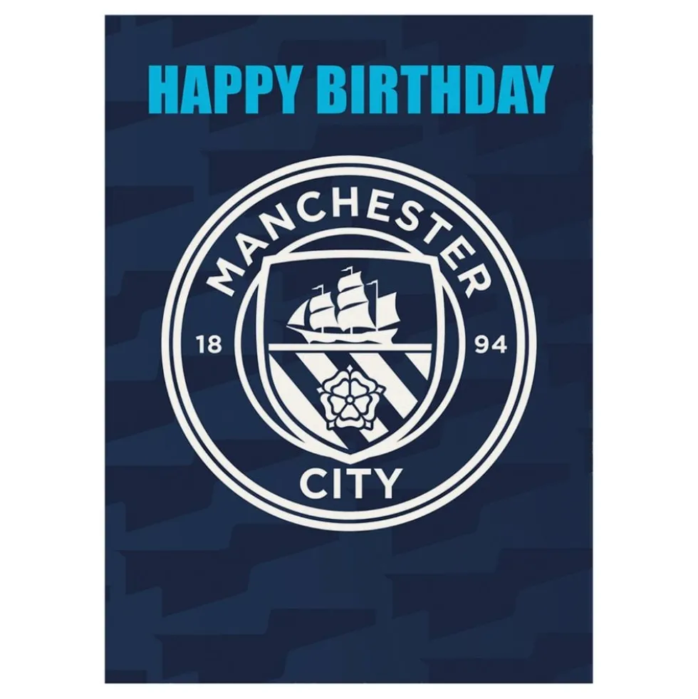 Manchester City -syntymäpäiväkortti